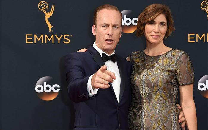 Odenkirk couple posing for a photo.